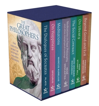 Hardcover The Great Philosophers Collection: Deluxe 7-Book Hardcover Boxed Set Book