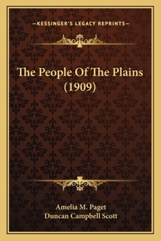 Paperback The People Of The Plains (1909) Book