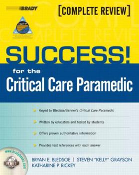 Paperback Success! for the Critical Care Paramedic Book