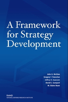 Paperback A Framework for Strategy Development Book