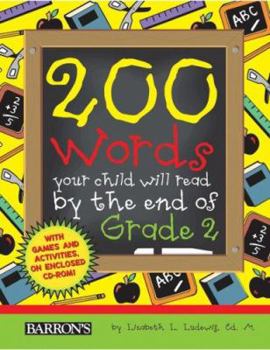 Paperback 200 Words Your Child Will Read by the End of Grade 2 [With CDROM] Book