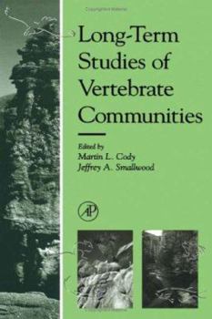 Hardcover Long-Term Studies of Vertebrate Communities Book
