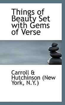 Paperback Things of Beauty Set with Gems of Verse Book