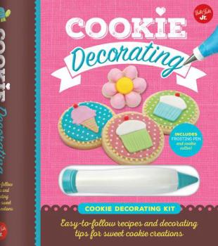 Spiral-bound Cookie Decorating: Easy-To-Follow Recipes and Decorating Tips for Sweet Cookie Creations - Includes Frosting Pen and Cookie Cutter! Book
