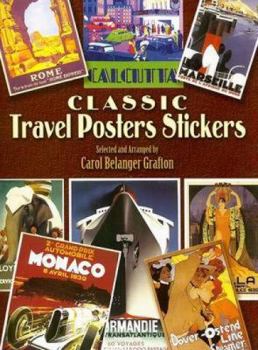 Paperback Classic Travel Posters Stickers (Dover Stickers) Book