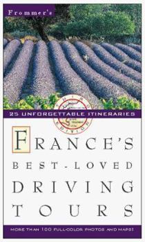 Paperback Frommer's France's Best-Loved Driving Tours Book