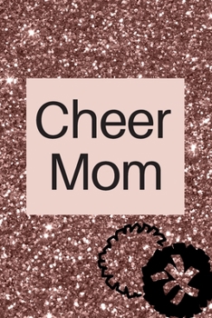 Paperback Cheer mom: A Rose Gold blank lined journal for your Cheer Mom. Book