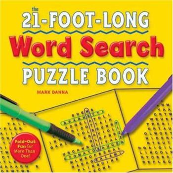 Hardcover The 21-Foot-Long Word Search Puzzle Book