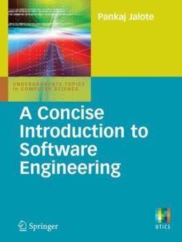 Paperback A Concise Introduction to Software Engineering Book