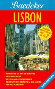 Paperback Baedeker Lisbon (Baedeker's City Guides) Book