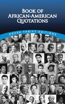 Paperback Book of African-American Quotations Book