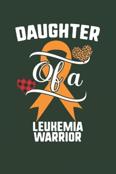 Daughter Of A Leukemia Warrior: Leukemia Awareness Leopard Buffalo Plaid Family Gift