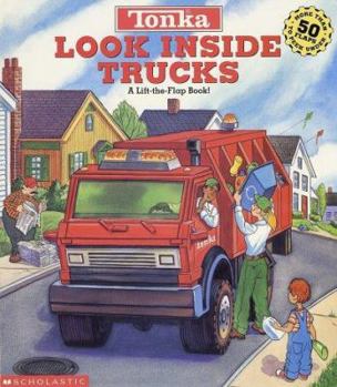 Hardcover Look Inside Trucks Book