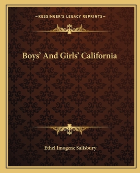Paperback Boys' And Girls' California Book