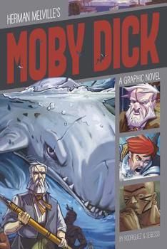 Paperback Moby Dick: A Graphic Novel Book