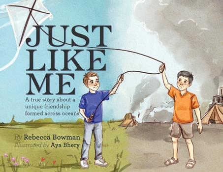 Paperback Just Like Me: A true story about a unique friendship formed across oceans Book