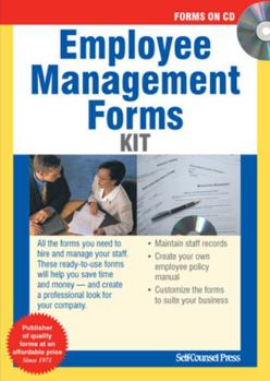 Audio CD Employee Management Forms Kit Book