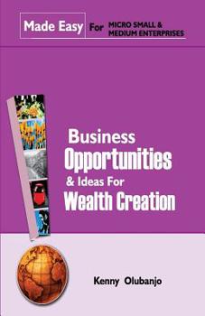 Paperback Business Opportunities & Ideas For Wealth Creation Book