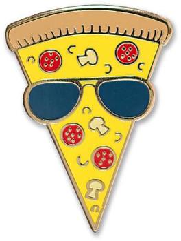 Misc. Enamel Pin Pizza Book