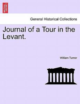 Paperback Journal of a Tour in the Levant. Book