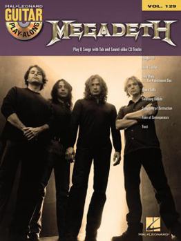 Paperback Megadeth - Guitar Play-Along Volume 129 Book/Online Audio Book