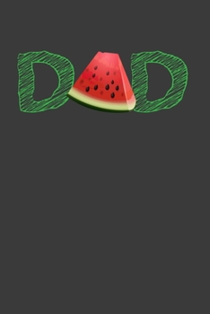 Paperback Dad: Perfect Notebook For Dad. Cute Cream Paper 6*9 Inch With 100 Pages Notebook For Writing Daily Routine, Journal and Han Book