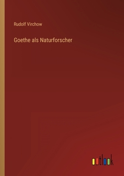 Paperback Goethe als Naturforscher [German] Book