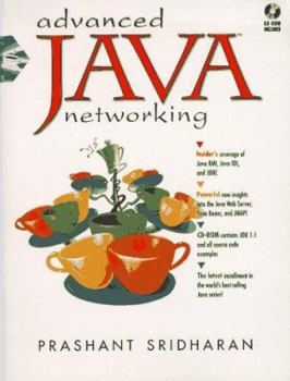 Paperback Advanced Java Networking Book
