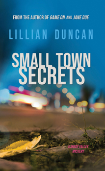 Library Binding Small Town Secrets [Large Print] Book