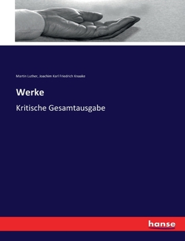 Paperback Werke: Kritische Gesamtausgabe [German] Book