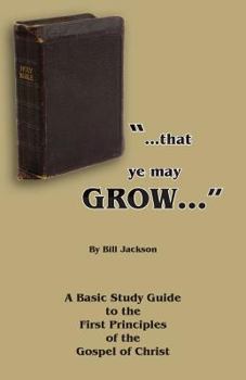 Paperback That Ye May Grow... Book