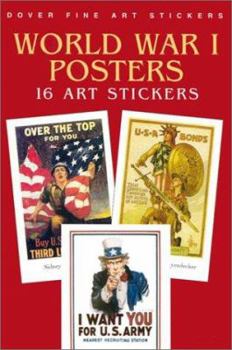 Paperback World War I Posters: 16 Art Stickers Book