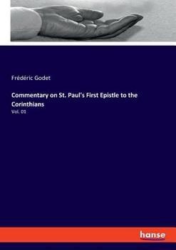 Paperback Commentary on St. Paul's First Epistle to the Corinthians: Vol. 01 Book