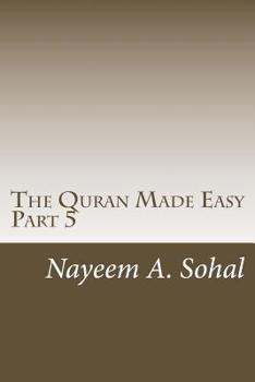 Paperback The Quran Made Easy - Part 5 Book