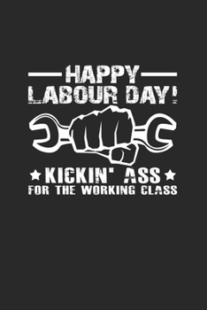 Happy labour day: 6x9 Labor Day | dotgrid | dot grid paper | notebook | notes