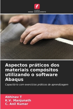 Paperback Aspectos práticos dos materiais compósitos utilizando o software Abaqus [Portuguese] Book