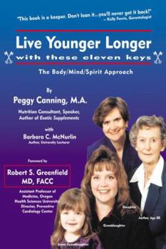 Paperback Live Younger Longer with these Eleven Keys Book