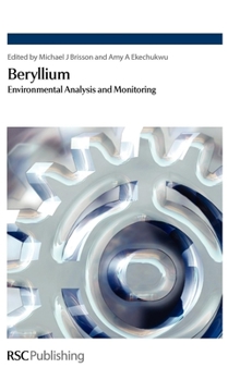 Hardcover Beryllium: Environmental Analysis and Monitoring Book