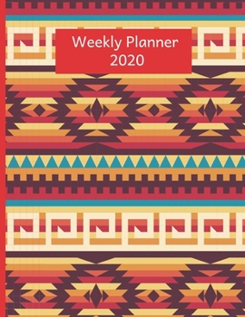 Weekly Planner 2020: Native American Design Gifts For Men & Women | Culture Tribe Pattern Weekly Planner 2020 Appointment Book | Horse Lover To Do List & Notes Sections | Calendar Views