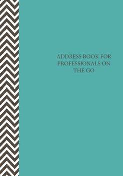 Paperback Address Book for Professionals on the Go Book