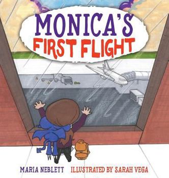 Hardcover Monica's First Flight Book