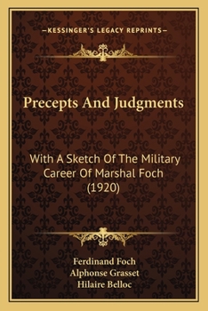 Precepts and Judgments