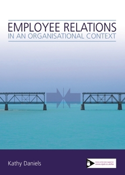 Paperback Employee Relations in an Organisational Context Book