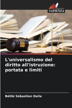 Paperback L'universalismo del diritto all'istruzione: portata e limiti [Italian] Book