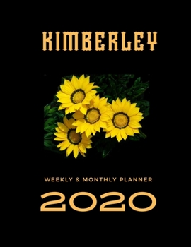 2020 Weekly & Monthly Planner: Kimberley...This Beautiful Planner is for You-Reach Your Goals / Journal for Women & Teen Girls / Dreams Tracker & ... Agenda Schedule Organizer / 8,5 x 11 inch