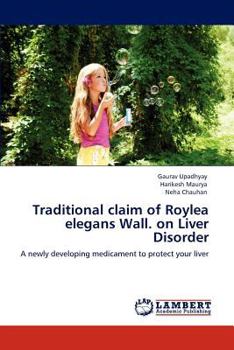 Paperback Traditional claim of Roylea elegans Wall. on Liver Disorder Book