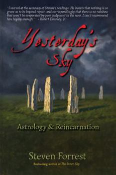Paperback Yesterday's Sky: Astrology and Reincarnation Book