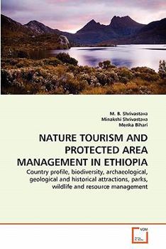 Paperback Nature Tourism and Protected Area Management in Ethiopia Book