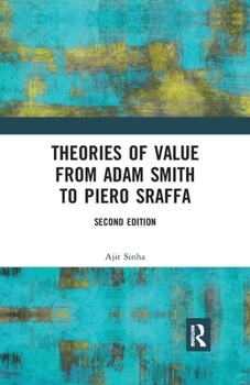 Paperback Theories of Value from Adam Smith to Piero Sraffa Book