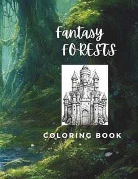 Paperback Fantasy Forest Coloring Book